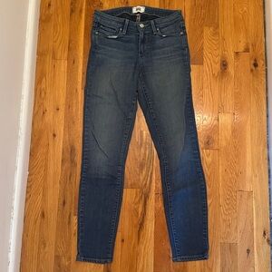 PAIGE Women's Skinny Jeans - Dark Blue